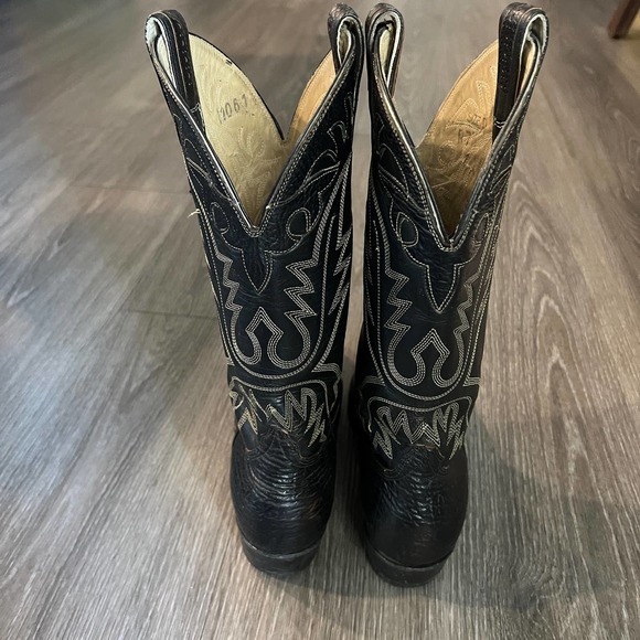 Vintage Cristobal Romero Don Quixote Cowboy Boots Men’s Size 7 1/2 D - Picture 3 of 8